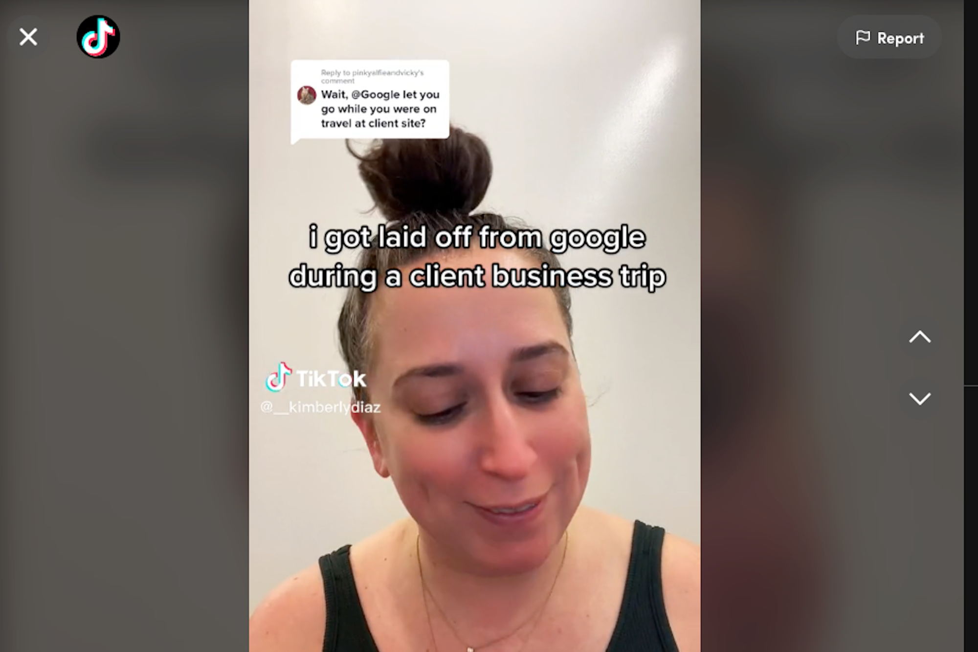In a Viral TikTok, An Ex-YouTube Employee Talks About Getting Laid Off During a Business Trip