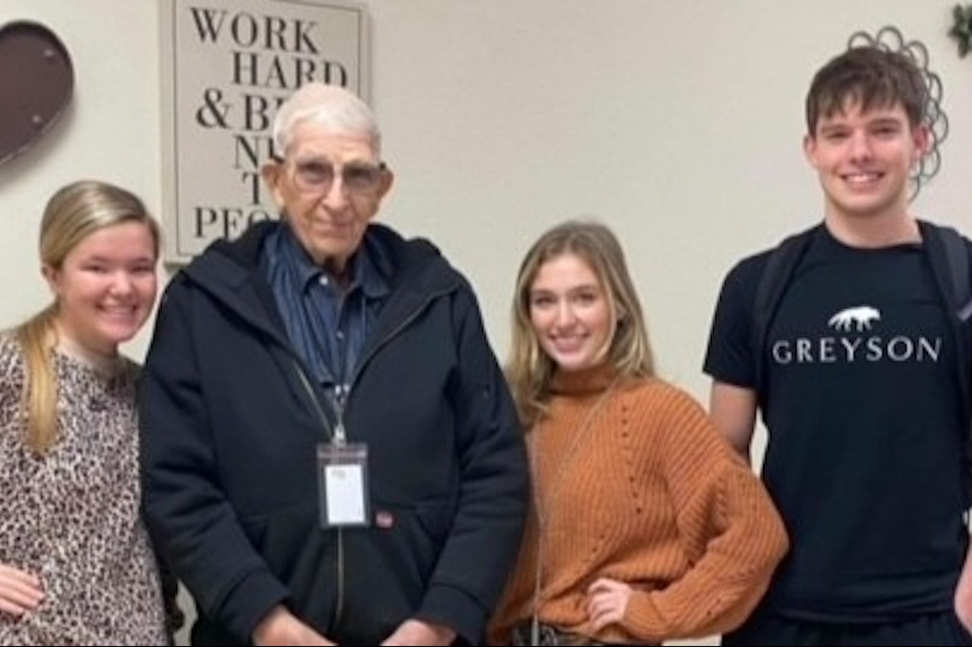 'Brings Tears to My Eyes': Texas Teens Raise Over $270,000 To Help 80-Year-Old Janitor Retire