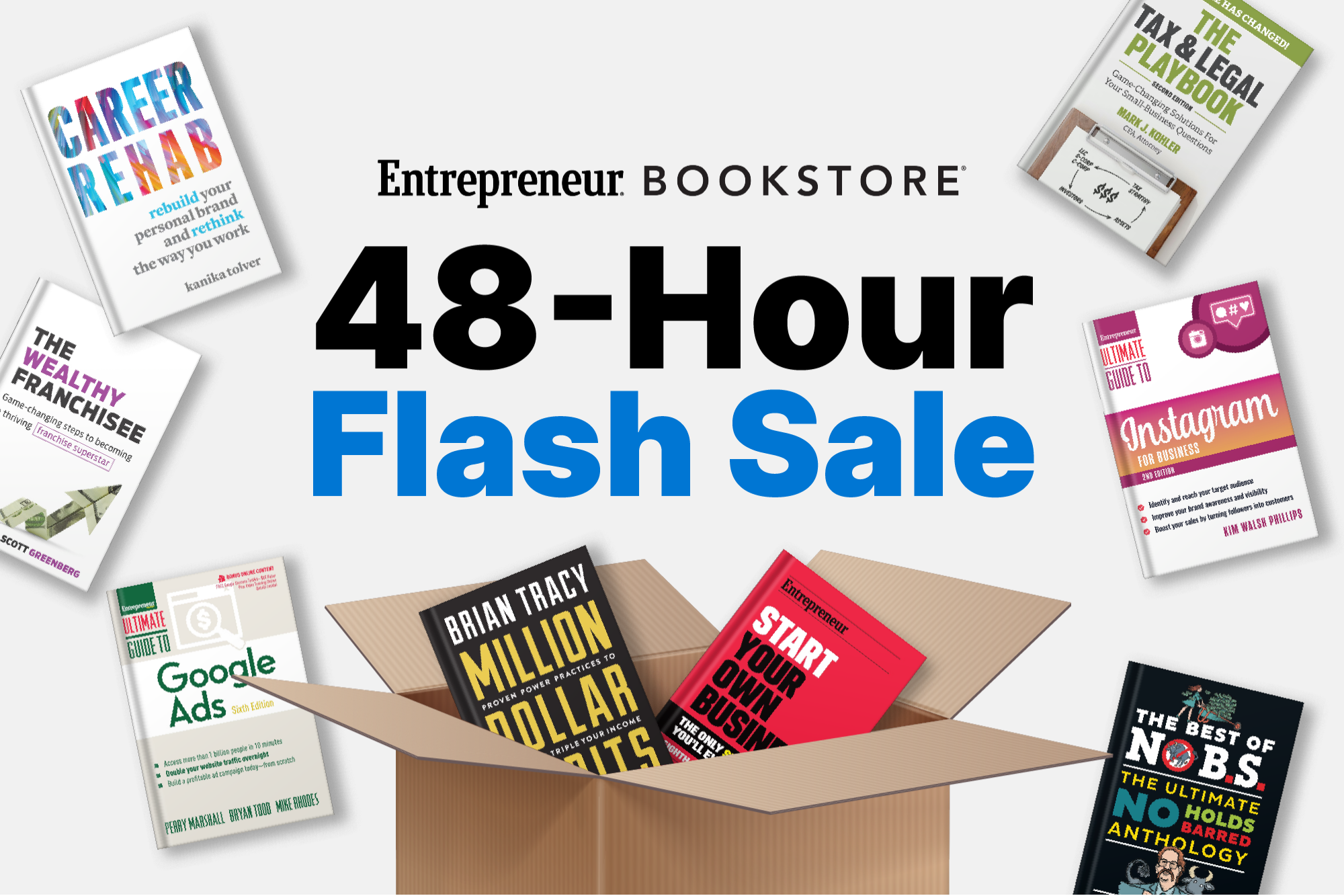 Amazon Prime Day Blowout: All Entrepreneur eBooks Just $1.99