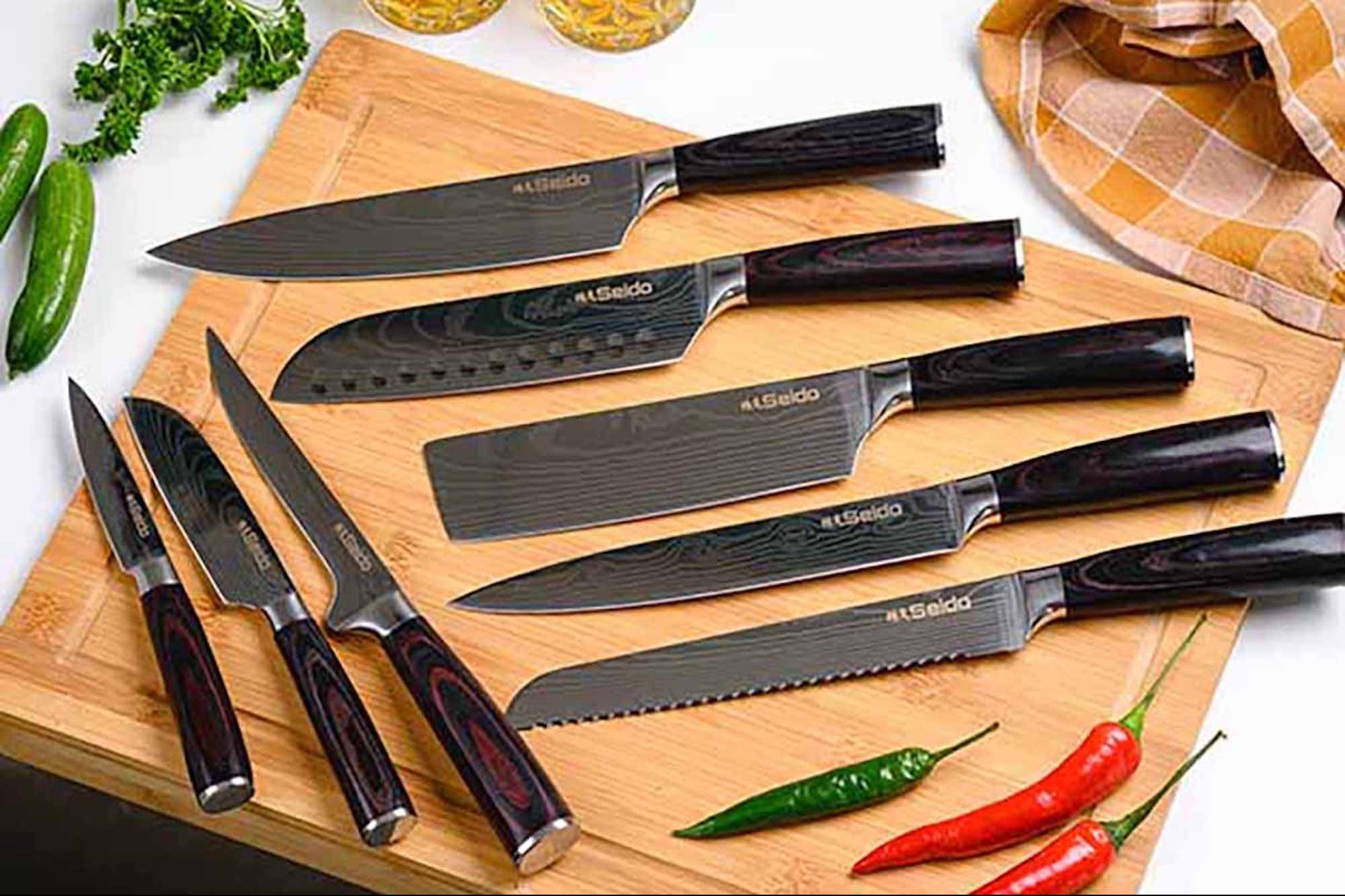 Buy This 8-Piece Knife Set and You'll Get One Free Only During Our Version of Prime Day