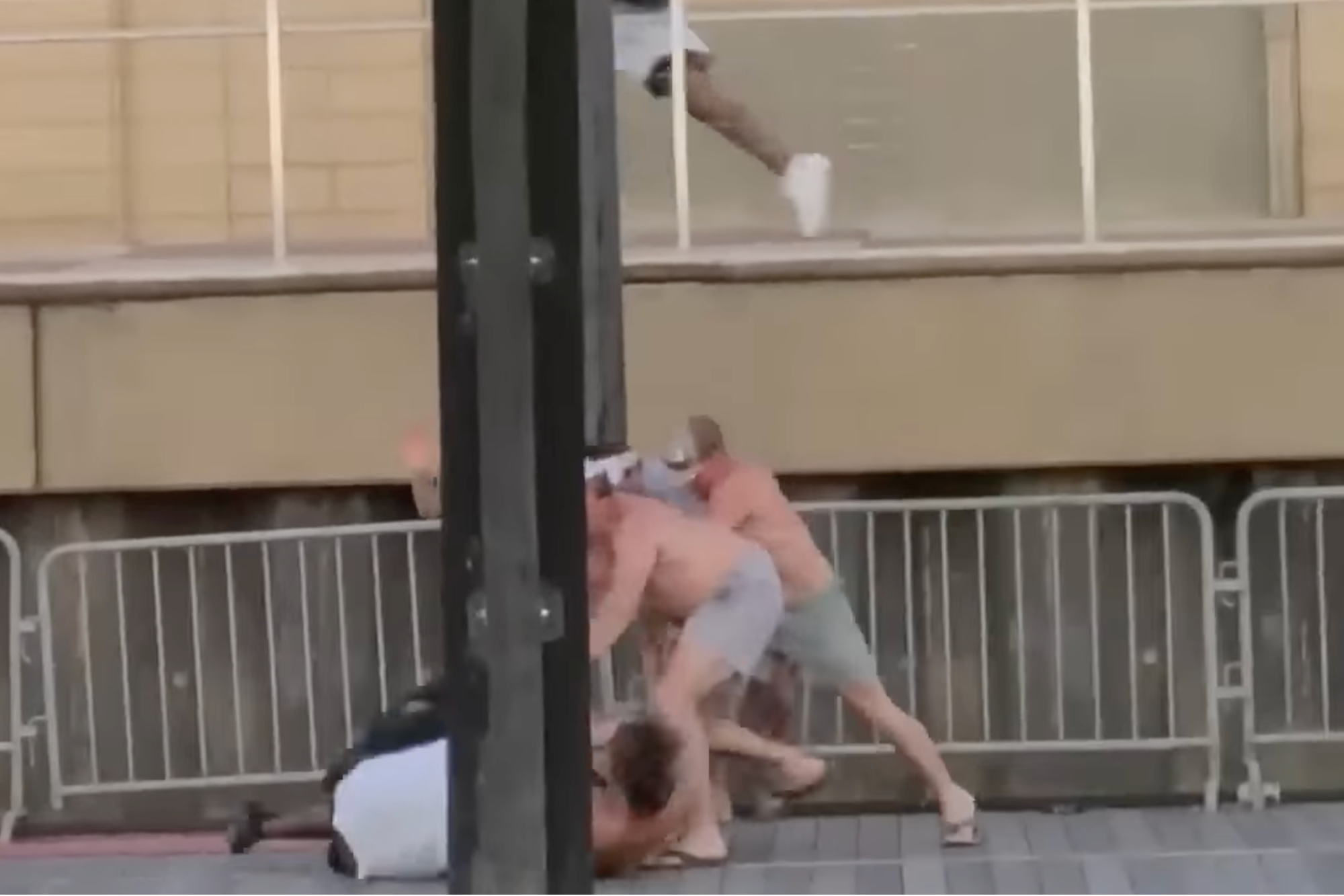 Watch: Massive Brawl Erupts On Alabama Riverfront After Cruise Ship Can't Dock In Spot
