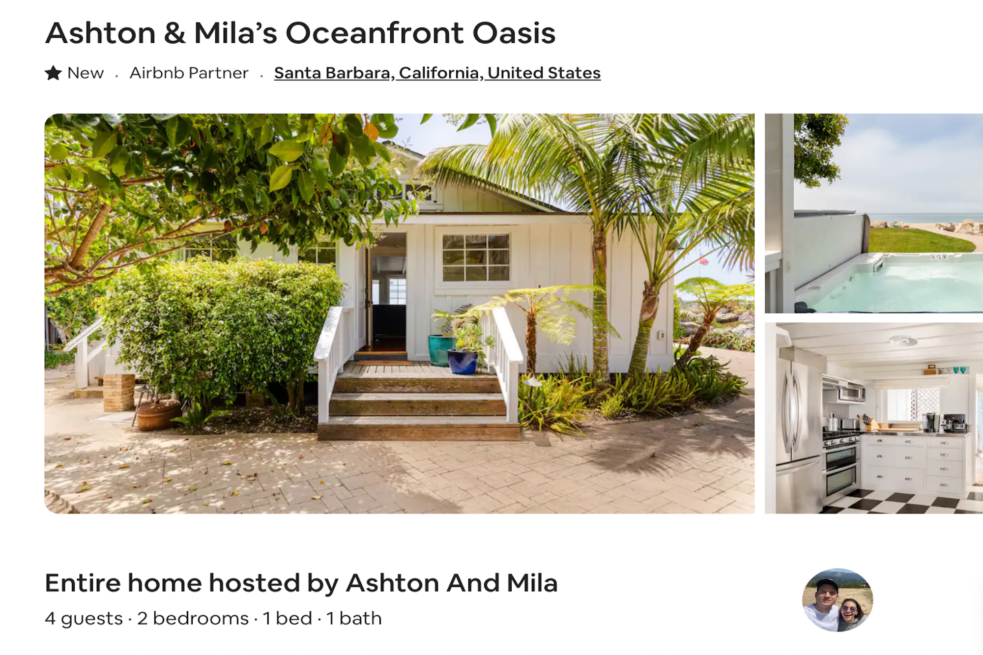 Ashton Kutcher and Mila Kunis Want to Be Your Next Airbnb Hosts, But There's a Catch: 'Stay With Us at Our Beach House and Leave Like We're Old Buds'