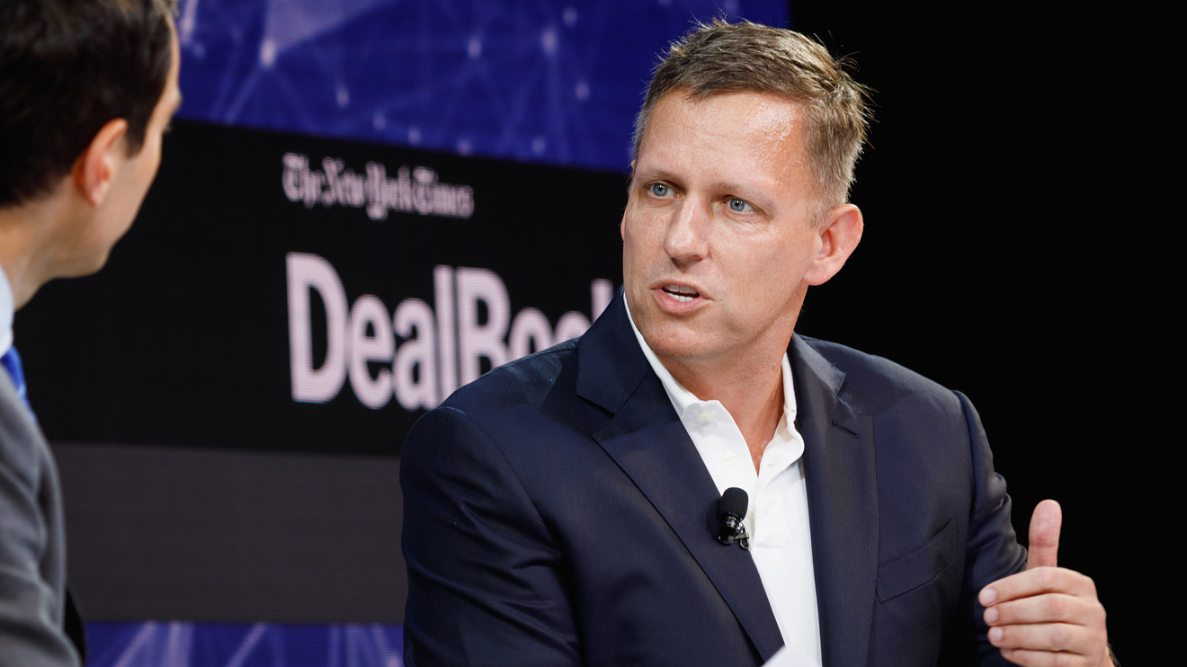 Key Words: Silicon Valley is out of ideas, Peter Thiel says
