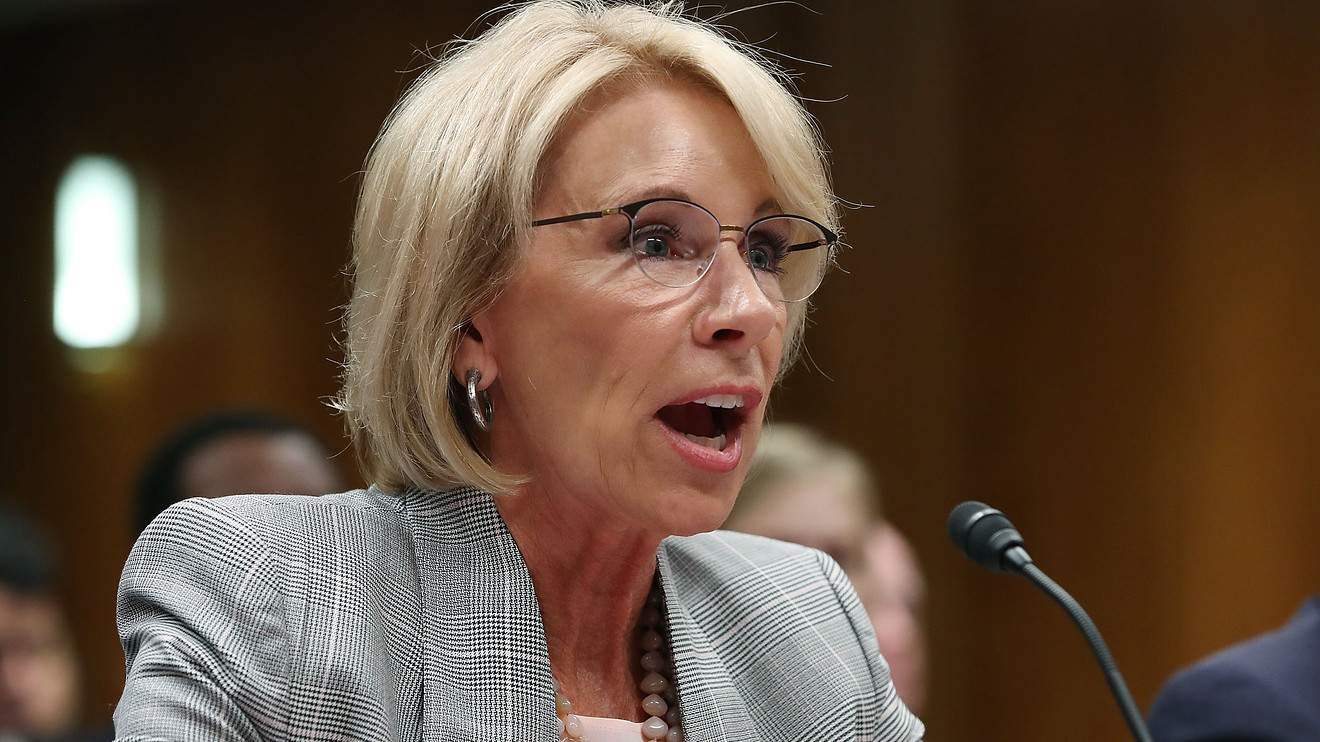 Betsy DeVos sued to get rolling on student loan forgiveness